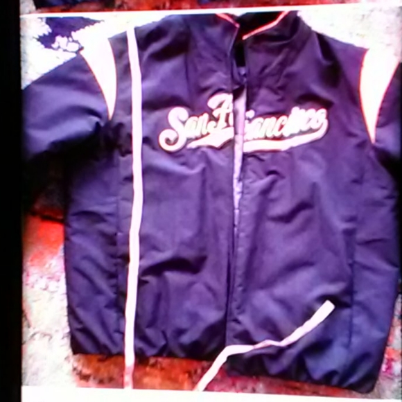 Majestic SF giants starter baseball jacket 3XL - Picture 5 of 5